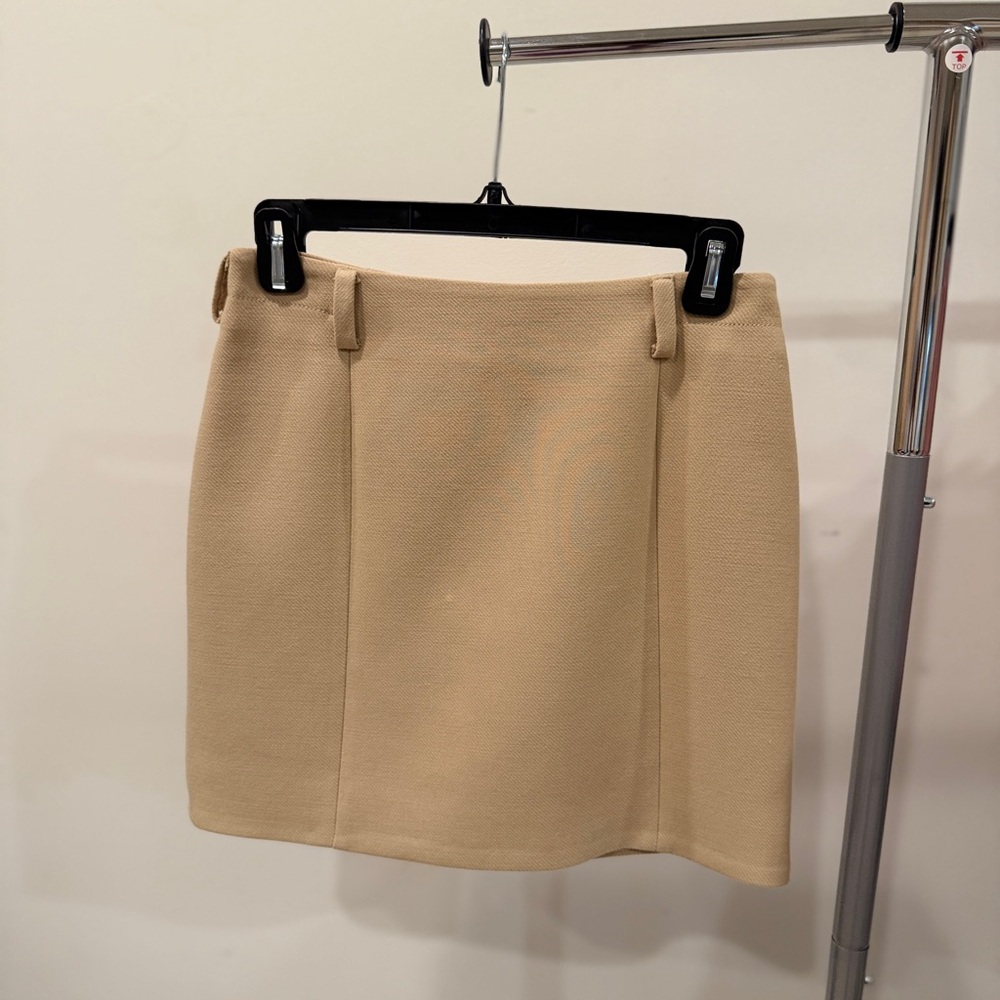 H&M Tan Mini Skirt